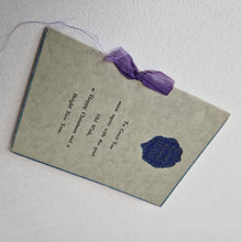 Load image into Gallery viewer, True Vintage c 1950s Christmas Greeting Card Every Good Wishes Used Condition