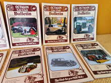 Load image into Gallery viewer, 8 x MG Octagon Car Club Bulletin Vintage Magazines from 1995, Mixed Collection