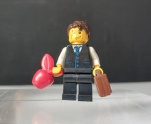 Load image into Gallery viewer, LEGO City Hotel Receptionist Minifigure Briefcase Heart Accessory Figure