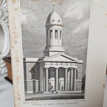 Load image into Gallery viewer, Vintage Book Plate Print Engraving 19th century engraving titled Chapel of ease West Hackney Drawn B
