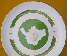 Load image into Gallery viewer, Vintage Cheshire Farms Competition 1838-1988 150th Anniversary Plate, Collector's Plate , Elizab