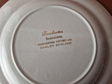 Load image into Gallery viewer, Washington Pottery Dorchester Ironstone England Frenzione turquoise and gold China side plate