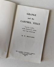 Load image into Gallery viewer, Vintage Guidebook: Grange and the Cartmel Fells 1960 by E. Abercrombie 20 Walks