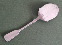 Load image into Gallery viewer, Silver Plated Jam Spoon, Fiddle Pattern - Vintage Cutlery, Tableware, Flatware, 14cm long