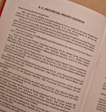 Load image into Gallery viewer, Calendar Of The Priory Of Lancashire 2009 - 2010 , Masonic Information Guide