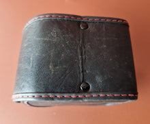 Load image into Gallery viewer, Vintage Empty Lens Case For Small Lens , Black Colour, Red Interior