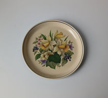 Load image into Gallery viewer, Hornsea Ebony Floral Serving Platter Tray 26cm Vintage Pottery England