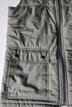 Load image into Gallery viewer, Crossfell Grenfell Mens Quilted Gilet Vest Olive Green Full Zip Size S