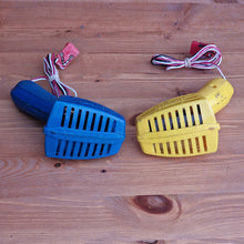 Load image into Gallery viewer, Vintage Scalextric Hand Controllers - 1970's Yellow and Blue Colour