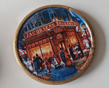 Load image into Gallery viewer, Vintage Jacobsens Bakery Danish Biscuit Tin – 14.5cm Diameter Collectible Round