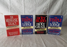 Load image into Gallery viewer, Bundle lot 4 books Religious Freemasons topic , The Temple & The Lodge , Holy
