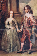 Load image into Gallery viewer, Prince William II Of Orange & Mary Stuart Painting By Anthony Van Print In Frame