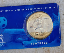 Load image into Gallery viewer, Sydney 2000 $5 Olympic Coin - Collection is 20 of 28 - Football