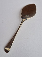 Load image into Gallery viewer, Antique Silver Plated Spoon, Berry Spoon, Small Serving, Preserve Spoon, Ornate Design Handle, Uniqu