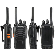 Load image into Gallery viewer, BF-88E 1500mAh Ultra-long Standby Walkie-talkie EU Standard Black