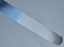 Load image into Gallery viewer, Vintage Kitchen Serrated Bread Knife Sheffield England Stainless Steel Wooden Wood Handle