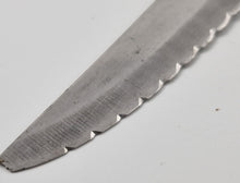 Load image into Gallery viewer, 2 x Vintage  Wooden Handle  Stainless Steel Kitchen Steak  Knife, Kitchenali 1990's,  Quality Steel, 22cm long