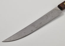 Load image into Gallery viewer, 2 x Vintage  Wooden Handle  Stainless Steel Kitchen Steak  Knife, Kitchenali 1990's,  Quality Steel, 22cm long