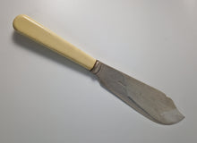 Load image into Gallery viewer, Copy of Large Vintage EPNS Silver Plated Fish Serving  Knife, Cream Plastic Handle