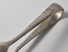 Load image into Gallery viewer, EPNS A1 Silver Plated Sugar Cube / Ice Grabber Tongs, Spoon Tongs, Vintage Silverware, 8cm Tongs, Sugar Tongs, Sugar Nips