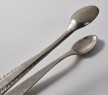Load image into Gallery viewer, EPNS A1 Silver Plated Sugar Cube / Ice Grabber Tongs, Spoon Tongs, Vintage Silverware, 8cm Tongs, Sugar Tongs, Sugar Nips