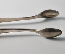 Load image into Gallery viewer, EPNS A1 Silver Plated Sugar Cube / Ice Grabber Tongs, Spoon Tongs, Vintage Silverware, 8cm Tongs, Sugar Tongs, Sugar Nips