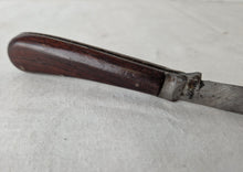 Load image into Gallery viewer, Vintage Wooden Handle Warranted Quality Pruner Pocket Knife