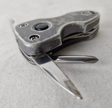 Load image into Gallery viewer, 5 in 1 Keychain Pocket Multi-Tool Stainless Steel with LED Flashlight