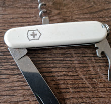 Load image into Gallery viewer, Vintage Swiss Army Victorinox Rostfrei Pocket Multi tool USED , 4 in 1 tool , While Colour
