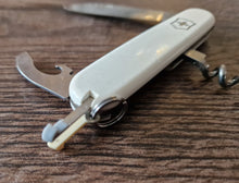 Load image into Gallery viewer, Vintage Swiss Army Victorinox Rostfrei Pocket Multi tool USED , 4 in 1 tool , While Colour