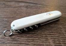 Load image into Gallery viewer, Vintage Swiss Army Victorinox Rostfrei Pocket Multi tool USED , 4 in 1 tool , While Colour