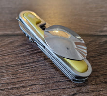 Load image into Gallery viewer, Foldable Tableware Knife Spoon Fork 6-In-1 Tablespoon Stainless Steel Bottle Opener Outdoor Camping Fruit Knife Folding Knife