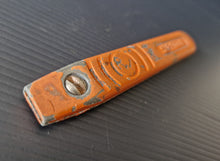 Load image into Gallery viewer, Vintage Swann-Morton Supatool Craft Knife Handle Orange Enamelled Metal Handle, No Blade