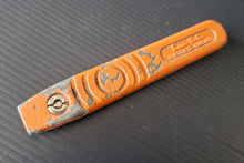 Load image into Gallery viewer, Vintage Swann-Morton Supatool Craft Knife Handle Orange Enamelled Metal Handle, No Blade