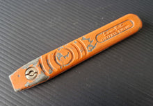 Load image into Gallery viewer, Vintage Swann-Morton Supatool Craft Knife Handle Orange Enamelled Metal Handle, No Blade