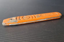 Load image into Gallery viewer, Vintage Swann-Morton Supatool Craft Knife Handle Orange Enamelled Metal Handle, No Blade