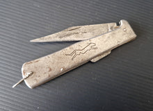 Load image into Gallery viewer, Vintage Rare WWII Solingen German Solar Folding Pocket Knife