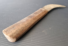Load image into Gallery viewer, Vintage B.O & S LTD Sheffield England Leatherworkers Curved Leather Tool