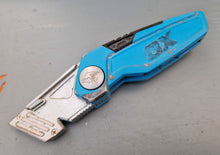 Load image into Gallery viewer, OX Pro Heavy Duty Tools Folding Utility Knife Handle Only No Blade