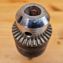 Load image into Gallery viewer, Vintage JACOBS Keyed Drill Chuck 1.0-10mm Cap: 1/2"x20 S2 13mm CAP