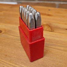 Load image into Gallery viewer, Vintage Priority Number Punches 1/8"  Made In England 0-9 Marking Punches for leather and wood