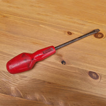 Load image into Gallery viewer, A Lovely Vintage Stanley Red Series Screwdriver Red Plastic Handle 25cm long