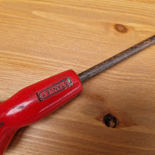 Load image into Gallery viewer, A Lovely Vintage Stanley Red Series Screwdriver Red Plastic Handle 25cm long