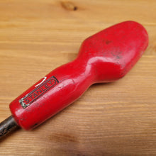 Load image into Gallery viewer, A Lovely Vintage Stanley Red Series Screwdriver Red Plastic Handle 25cm long