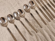 Load image into Gallery viewer, Northland Artistic Stainless Flatware Lot Oneida Spoons, Knives and Forks Set 18 Pieces
