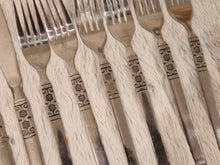 Load image into Gallery viewer, Northland Artistic Stainless Flatware Lot Oneida Spoons, Knives and Forks Set 18 Pieces