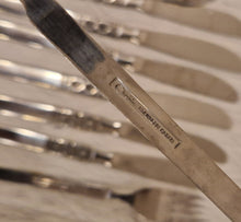 Load image into Gallery viewer, Northland Artistic Stainless Flatware Lot Oneida Spoons, Knives and Forks Set 18 Pieces