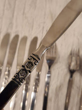 Load image into Gallery viewer, Northland Artistic Stainless Flatware Lot Oneida Spoons, Knives and Forks Set 18 Pieces
