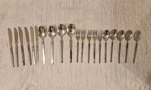Load image into Gallery viewer, Northland Artistic Stainless Flatware Lot Oneida Spoons, Knives and Forks Set 20 Pieces