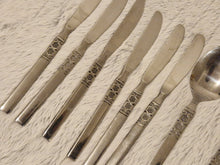 Load image into Gallery viewer, Northland Artistic Stainless Flatware Lot Oneida Spoons, Knives and Forks Set 20 Pieces